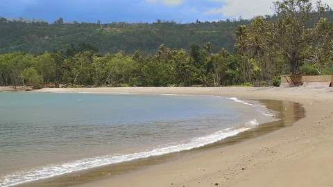 Mele beach, Vanuatu Stockbeeldmateriaal 76545468