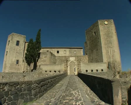 MELFI castle Stock Footage 11036139