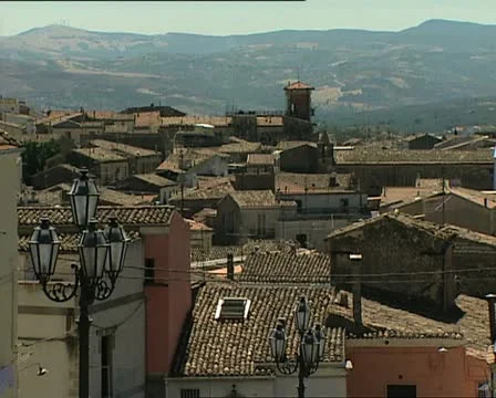 MELFI town view with roofs Stock-Footage 11035739