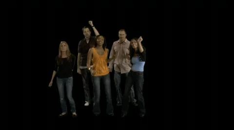 Mellow Concert crowd Stock Footage 78672