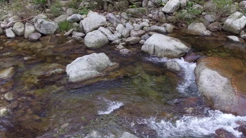 Mellow flowing river 库存影片 75618717