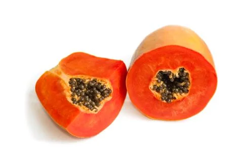 Mellow papaya Stock Photos