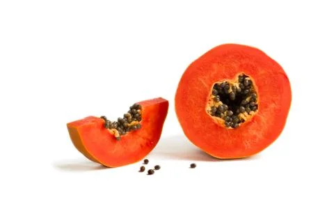 Mellow papaya Stock Photos