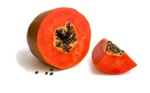 Mellow papaya Stock Photos