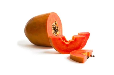 Mellow papaya Stock Photos