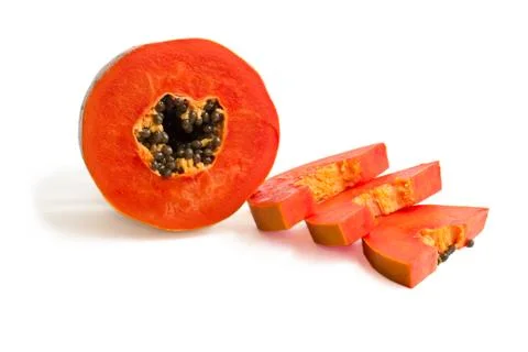 Mellow papaya Stock Photos