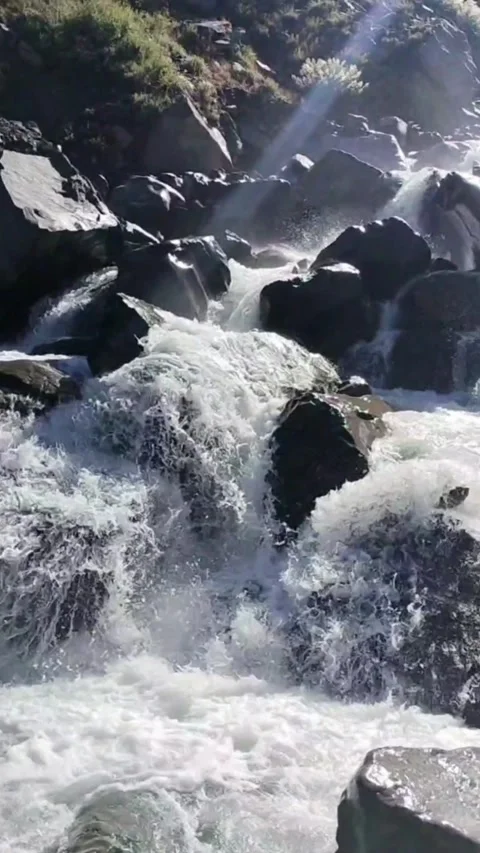 The Melody of Flowing Waters" Video stock 309826853