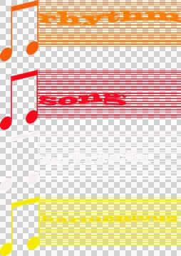 Melody in harmony Stock Illustration