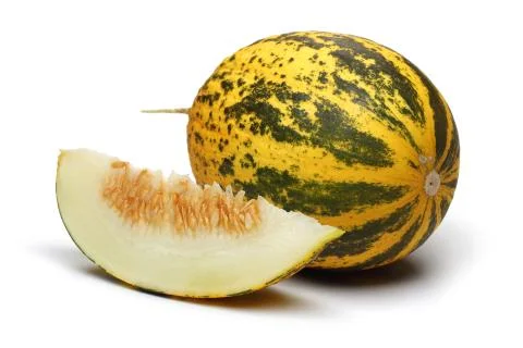 Melon and slice Stock Photos