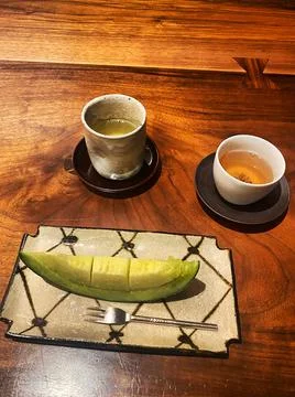 Melon and Teas Stock Photos