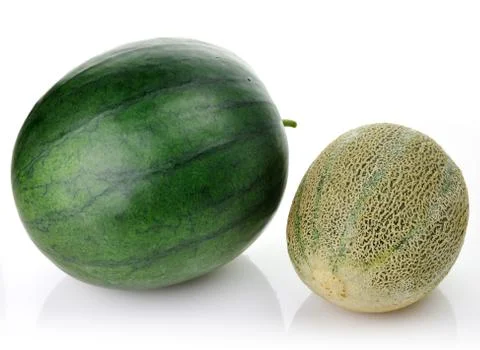 Melon and watermelon Stock Photos
