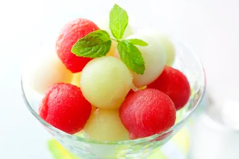 Melon balls Stock Photos