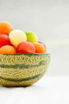 Melon balls Stock Photos