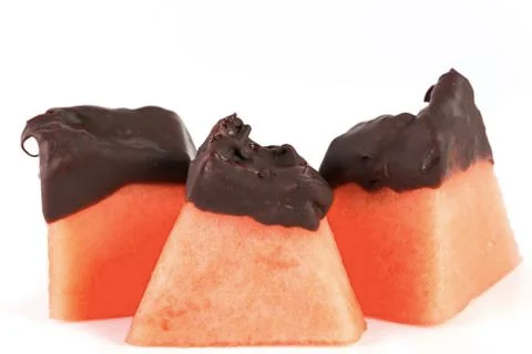 Melon chocolate Stock-Fotos