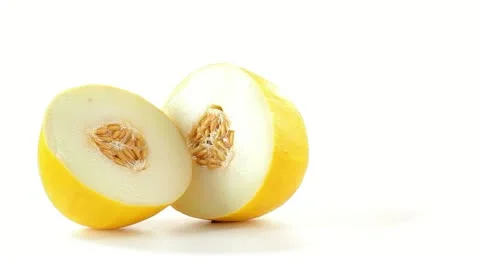 Melon cut in half 스톡 동영상 22247067