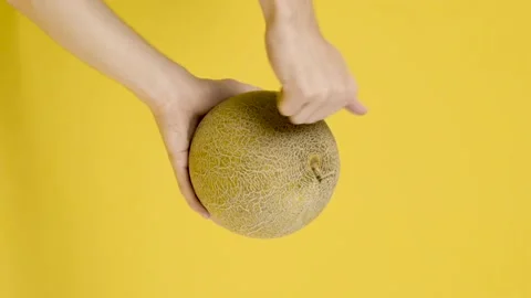 Melon demonstration Stock Footage 166530171