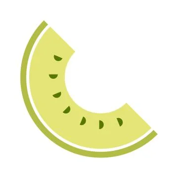 Melon icon Stock Illustration