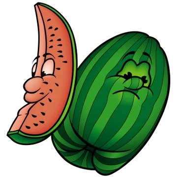 Melon Stock Illustration