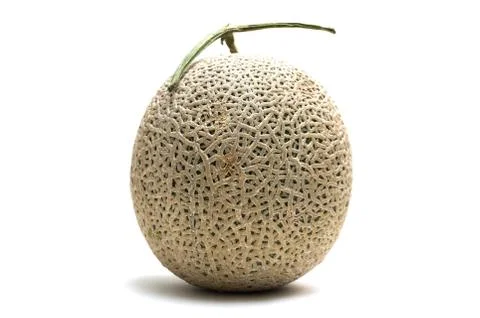 Melon isolated on white background Stock Photos