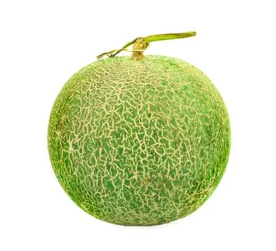 Melon isolated on white background Stock Photos