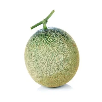 Melon isolated on white background Stock Photos