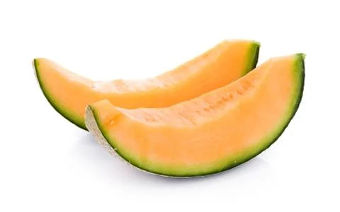 Melon isolated on white background 写真素材