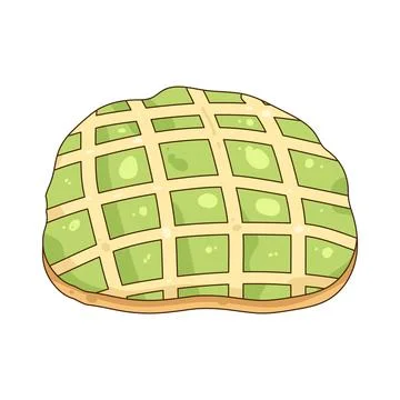 Melon pan イラスト素材