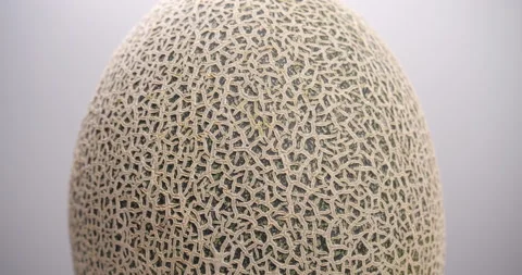 Melon rotate in slow motion, Close-up of melon or cantaloupe melon Stock-Footage 140664740