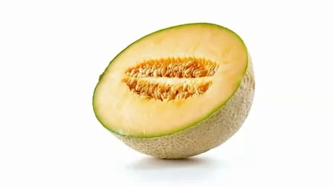 Melon side view Stock Footage 98557510