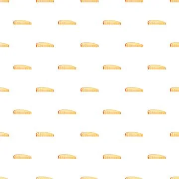 Melon slices creating a repeating organic fruit texture Stock Illustration