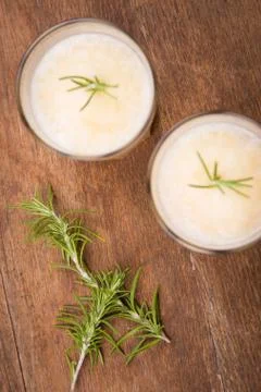 Melon smoothie Stock Photos