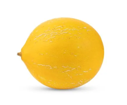 Melon on white background Stock Photos