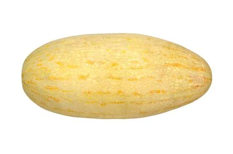 Melon on a white Stock Photos