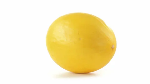 Melon yellow top view Vidéo 23730337
