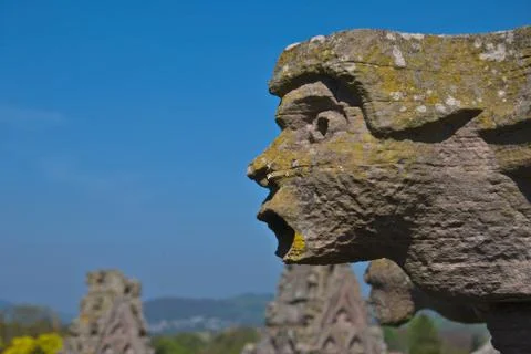 Melrose Abbey Stock Photos