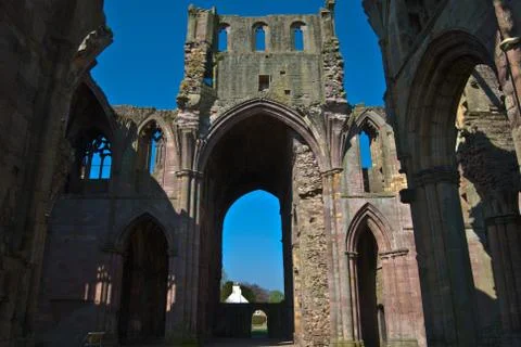 Melrose Abbey Stock Photos