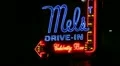 Mels Drive-In neon sign Hollywood HD Footage