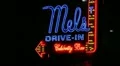 Mels Drive-In neon sign Hollywood HD Footage