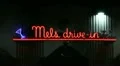 Mels Drive-In neon sign Hollywood HD Footage