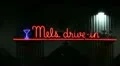 Mels Drive-In neon sign Hollywood HD Footage