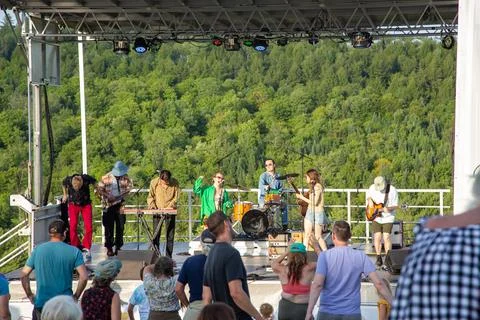 Melt band concert 2 Stock Photos