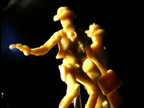 Melt Cowboy Stock Footage 333881
