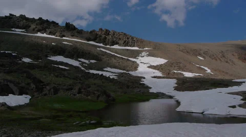 Melt in the lagoon Stock Footage 35664207