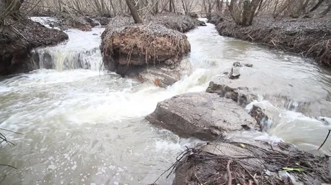 Melt water Stock Footage 47324490