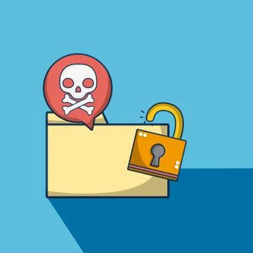 Meltdown and spectre 스톡 일러스트