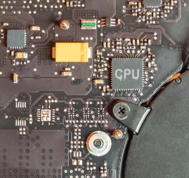 The Meltdown cpu Stock Photos