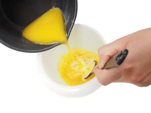 Melted butter Stock Photos