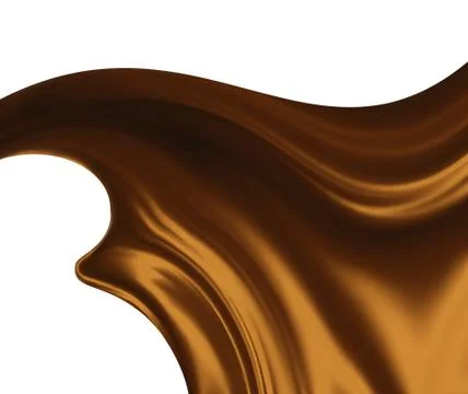 Melted chocolate Stock Illustration