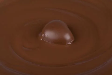 Melted chocolate Stock-Fotos