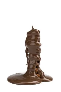 Melted chocolate Stock Photos